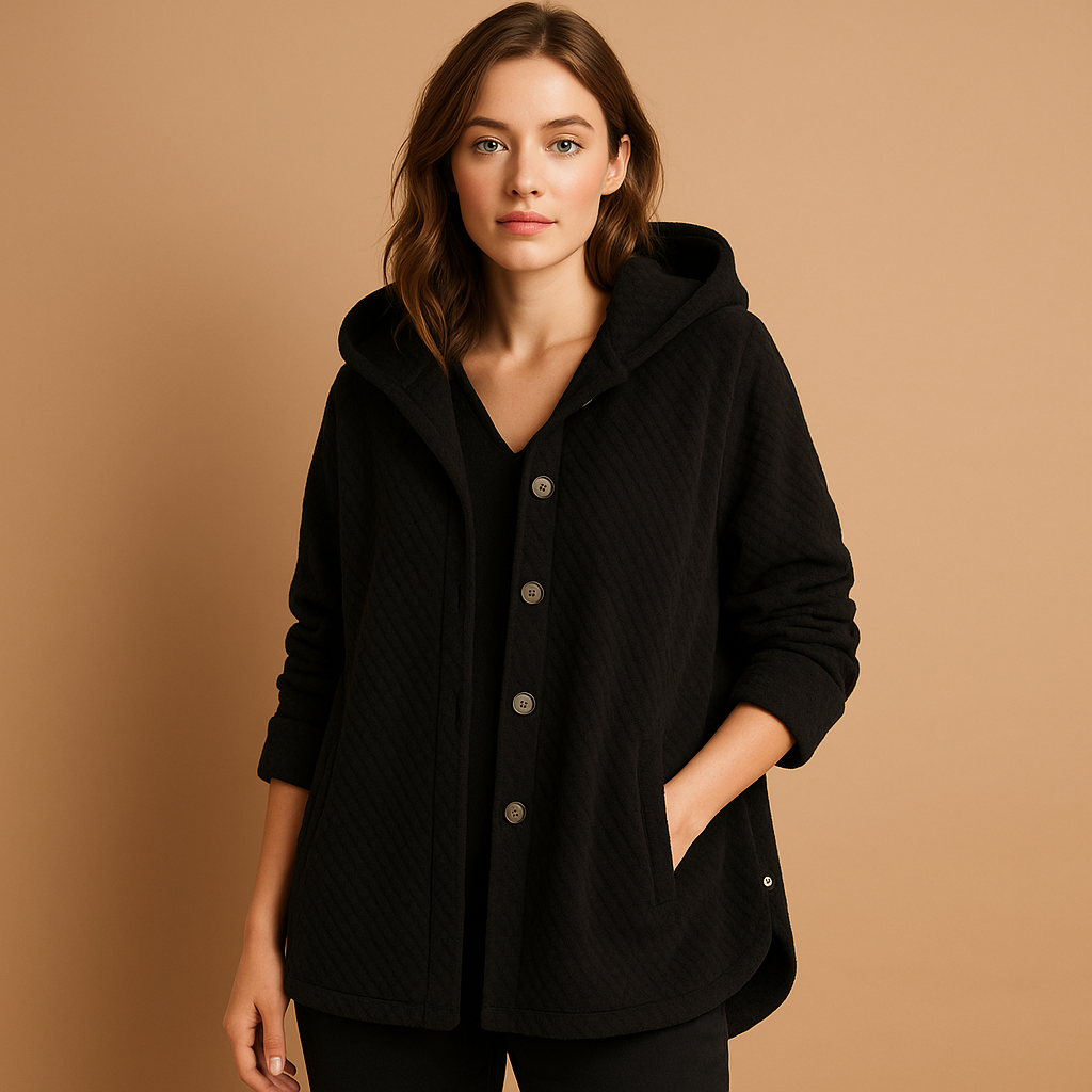 Warme Zachte Vrouwen Teddy Jas Met Capuchon