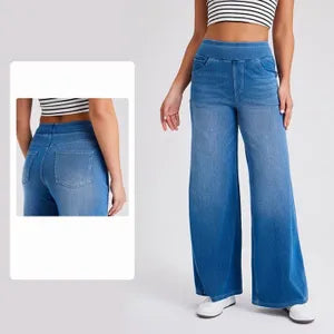 Sameera | Jean à jambes larges taille haute