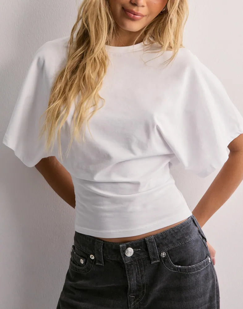 Blithe | T-shirt met Vleermuismouwen