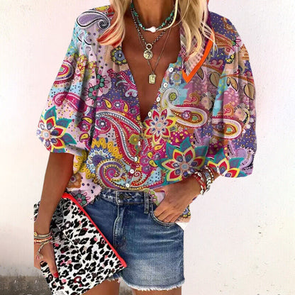 Adda | Boho-Inspiratie met Bloemenprint