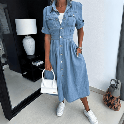 Tegan | Stylish and Sustainable Denim Dress
