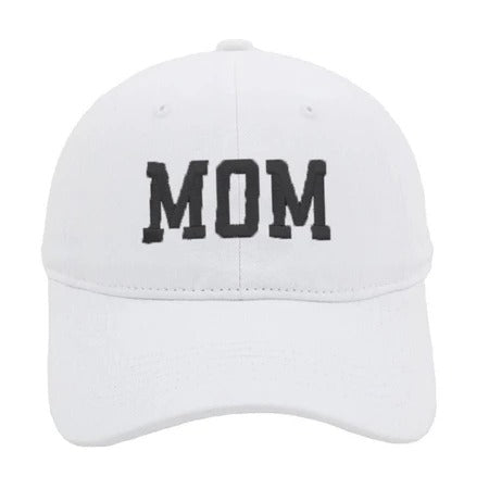 Stijlvolle Baseball Pet met Geborduurde Mom/Dad Lettering