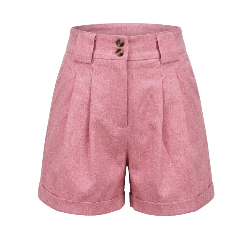 Short élégant pour femmes à taille haute