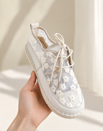 Elly | Bloemenmotief Sneakers