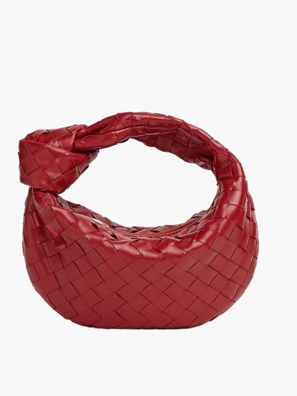 Blair | Luxe Gevlochten Handtas in Metallic