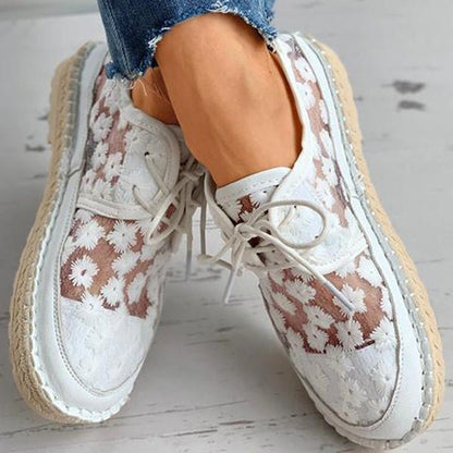 Elly | Bloemenmotief Sneakers