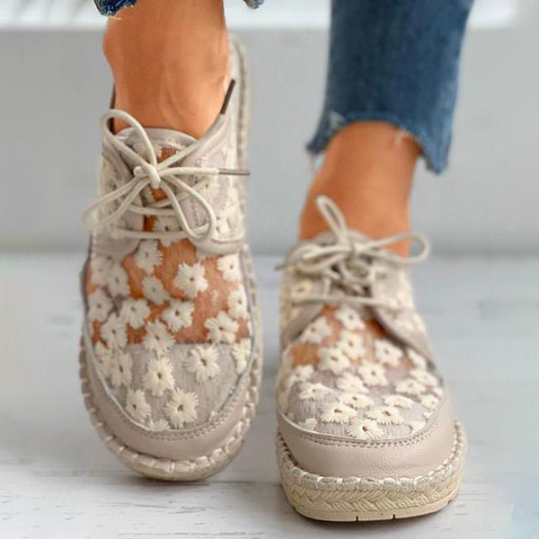 Elly | Bloemenmotief Sneakers