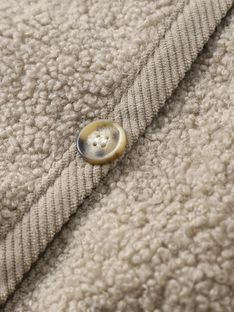Ester | Teddy Knit Cardigan met Knopen