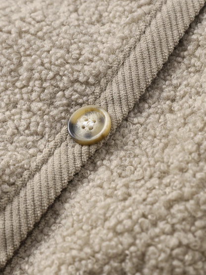Ester | Teddy Knit Cardigan met Knopen