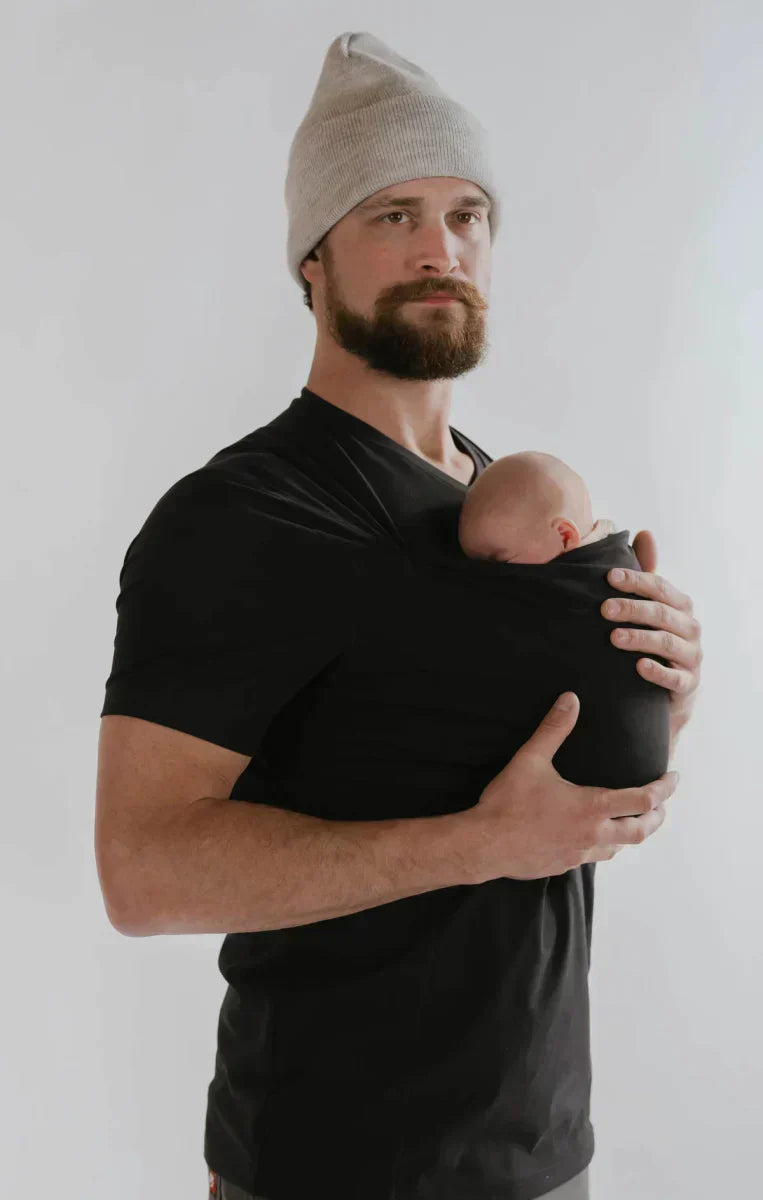 Comfortabele Unisex Draagshirt met Elastische Baby Draagzak