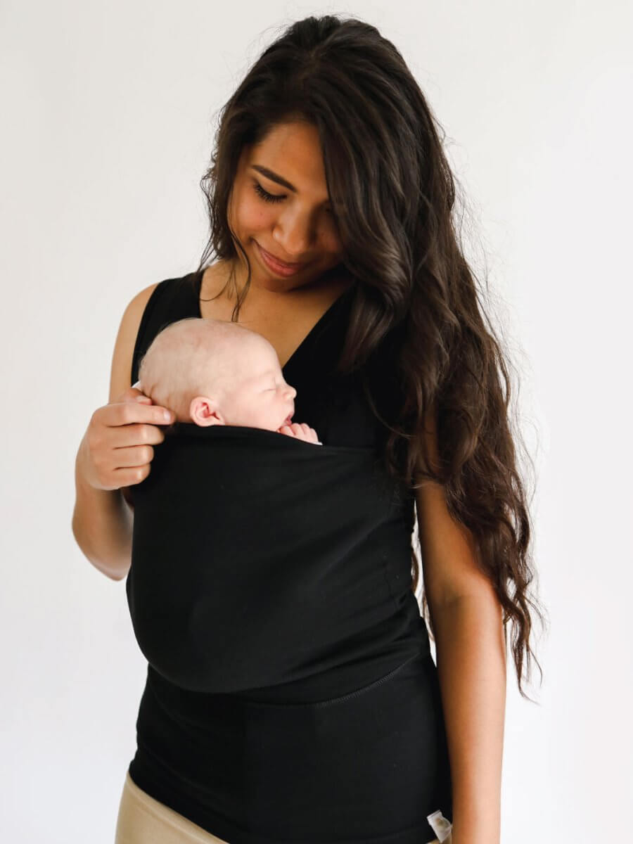 Comfortabele Unisex Draagshirt met Elastische Baby Draagzak