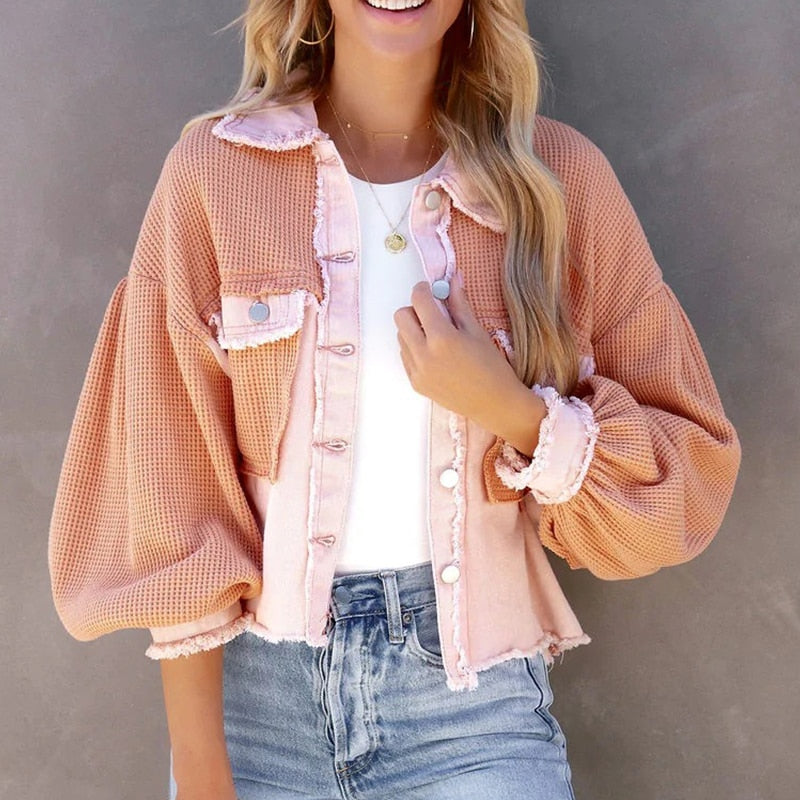 Manteau tendance et confortable pour dames avec poches