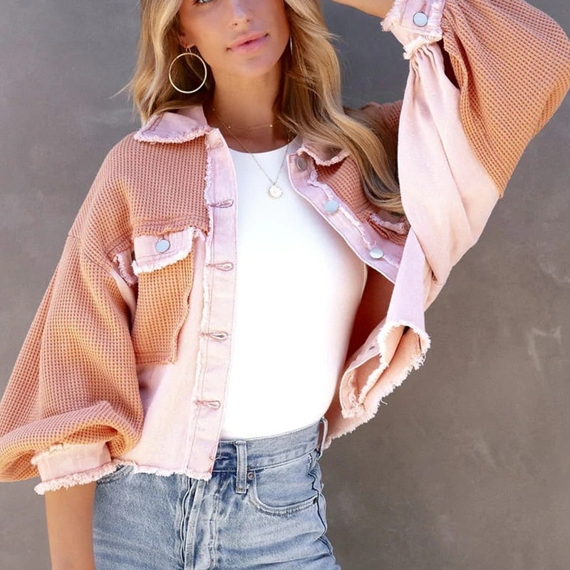 Manteau tendance et confortable pour dames avec poches