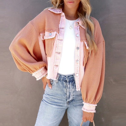 Manteau tendance et confortable pour dames avec poches