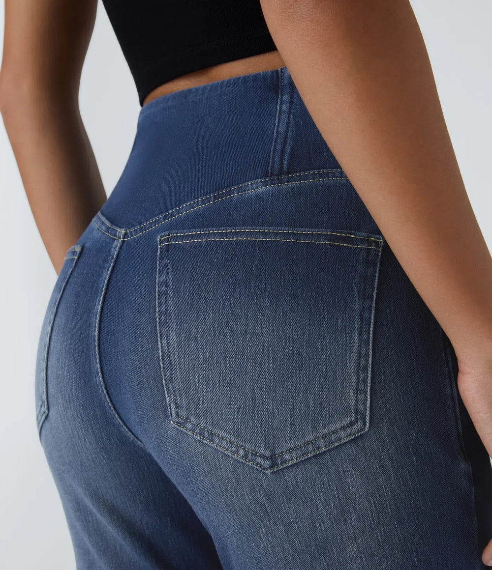 Shayna | Jean évasé taille haute