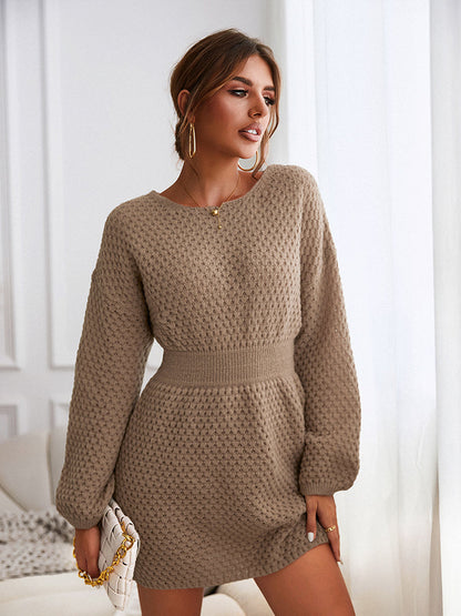 Resi | Comfortabele Gebreide Sweaterjurk