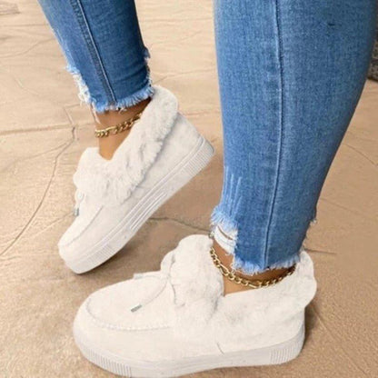 Warme Comfortabele Dames Pantoffel Met Luxe Bont