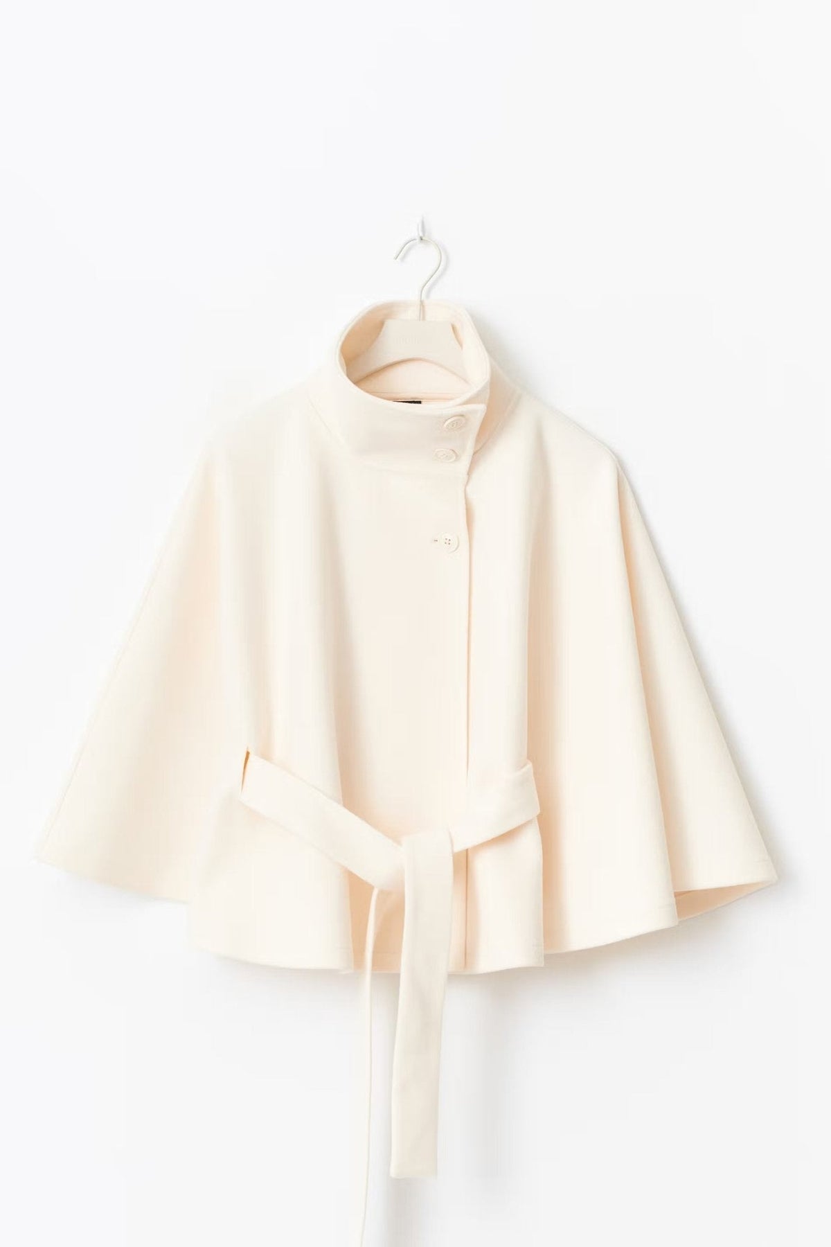 Veste Cape Courte à Col Montant pour Femme - Emilia Lane
