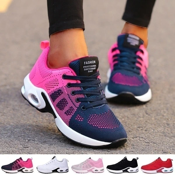 Dames Sneakers Ademend en Lichtgewicht met Flexibele Loopzool