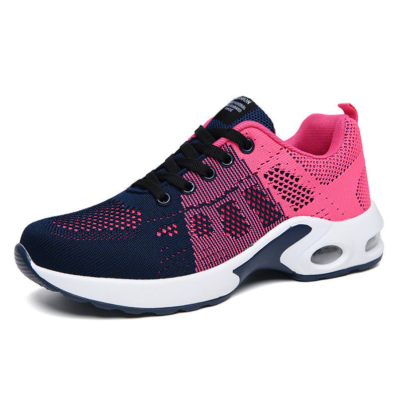 Damskie sneakersy oddychające i lekkie z elastyczną podeszwą