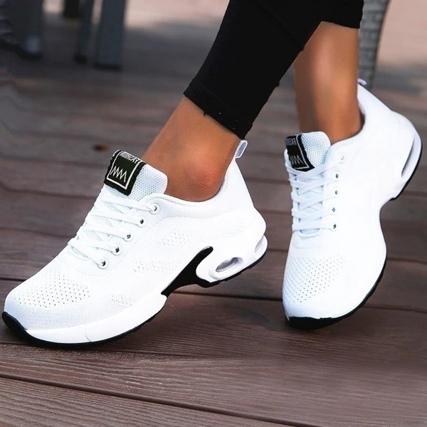 Damskie sneakersy oddychające i lekkie z elastyczną podeszwą
