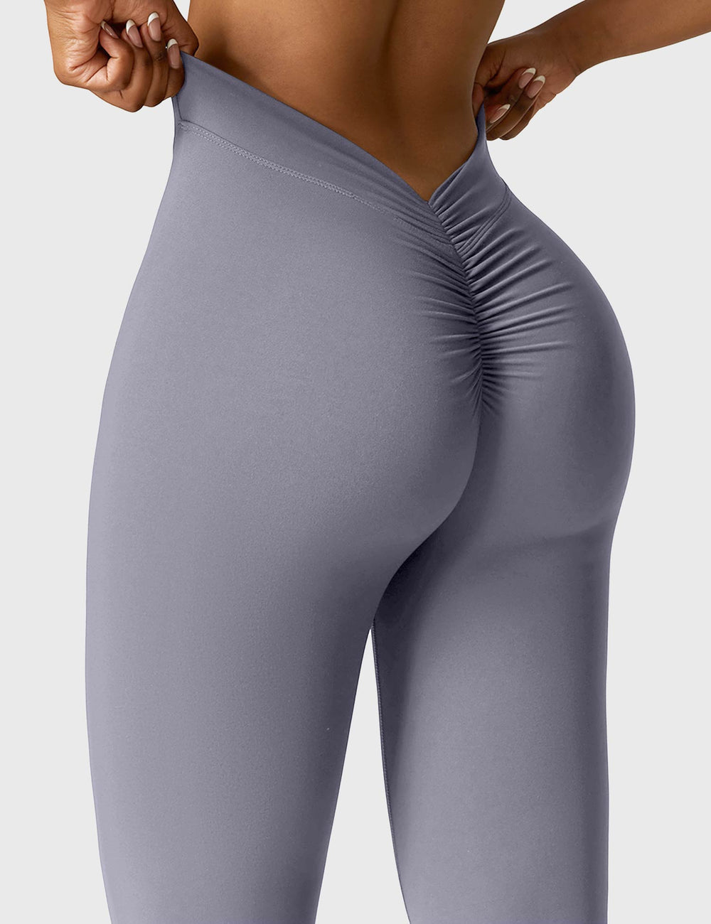 Mary | Leggings Évasés avec Effet Froncé