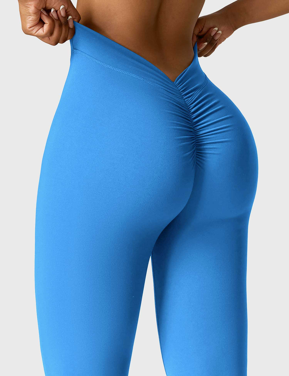 Mary | Leggings Évasés avec Effet Froncé