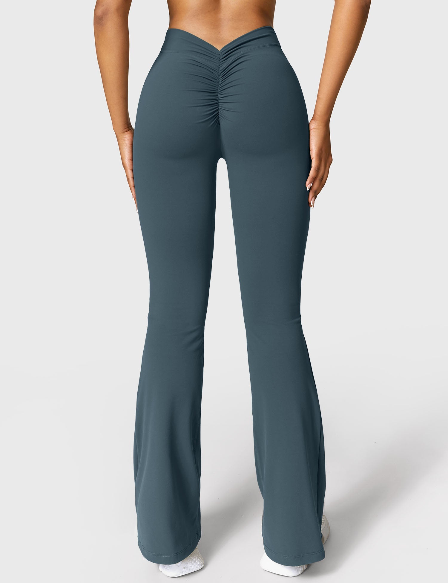 Mary | Flared Scrunch Leggings