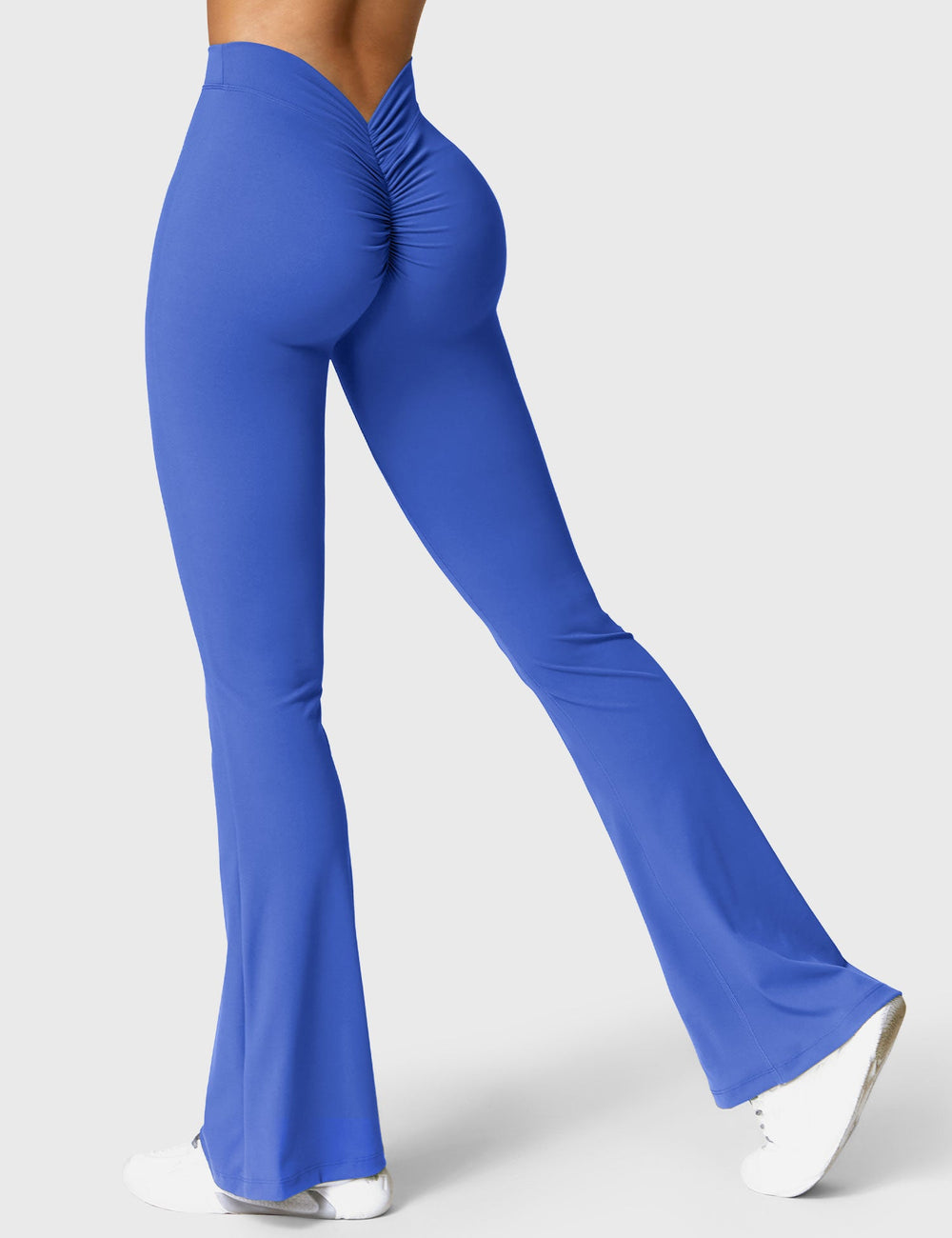 Mary | Leggings Évasés avec Effet Froncé