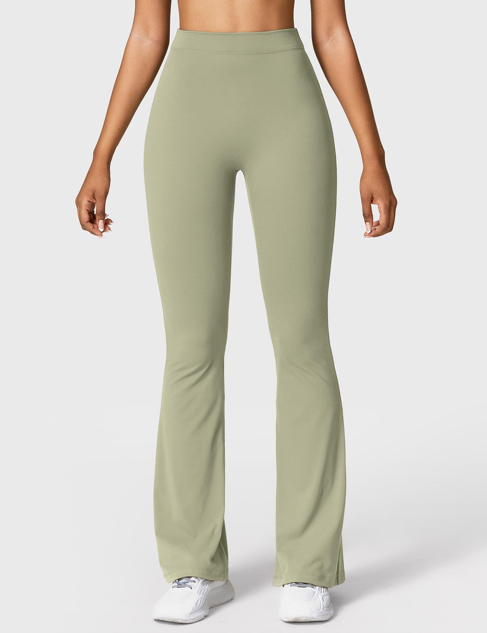 Mary | Leggings Évasés avec Effet Froncé