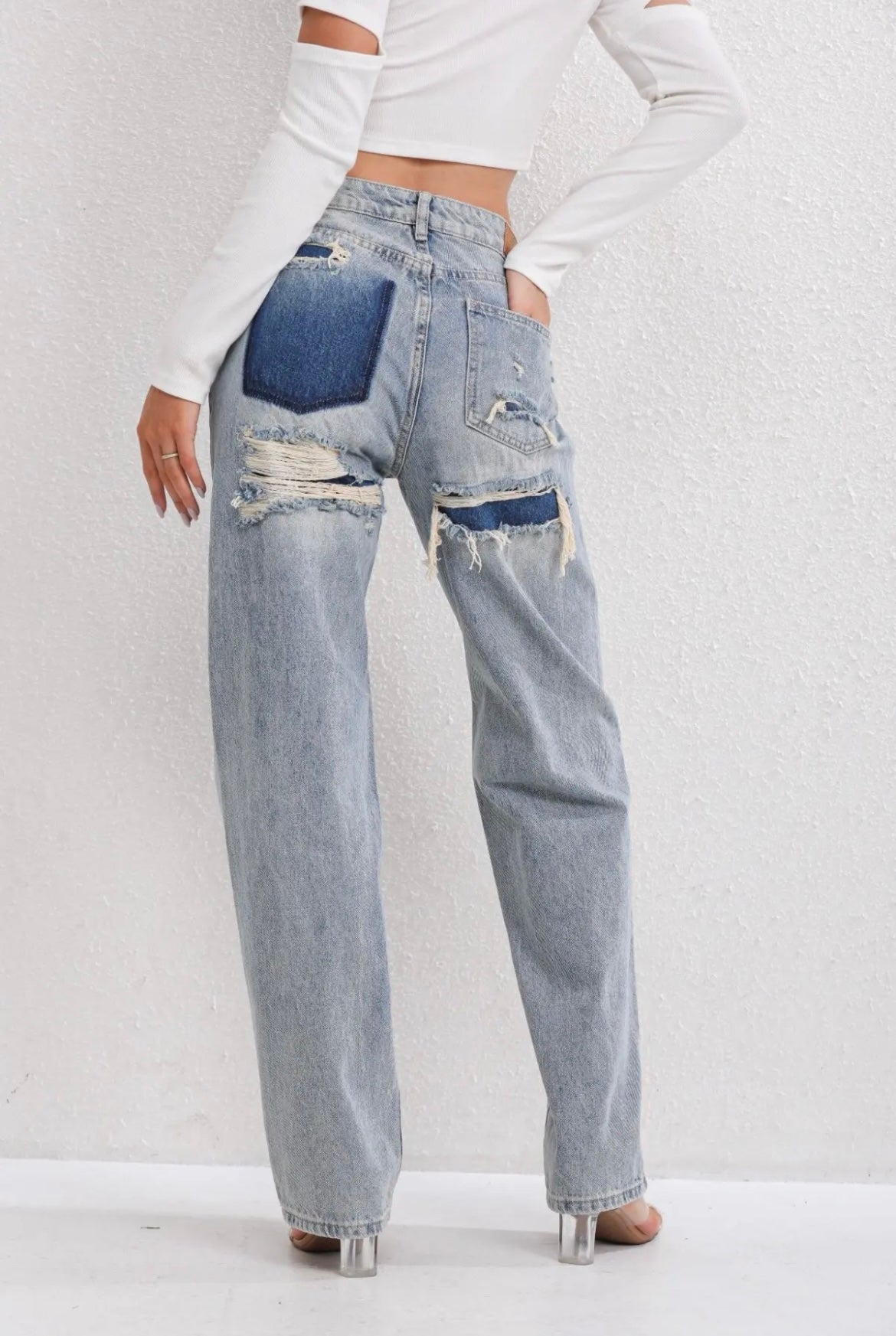 Vira | Vintage Ripped Jeans